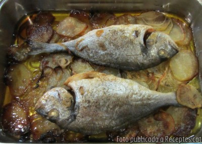 Orada al forn